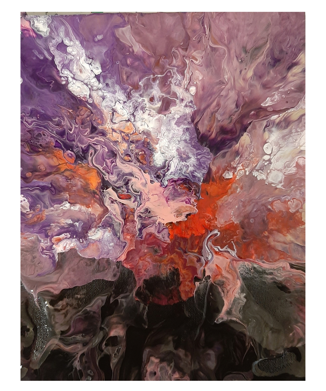 Purple cloud